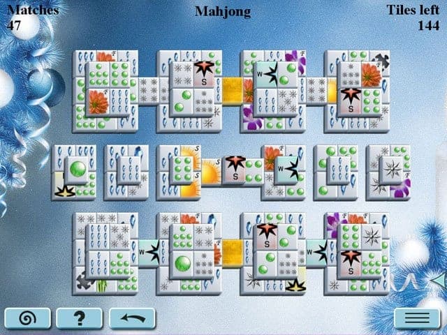Winter Mahjong - Freegamest By Snowangel